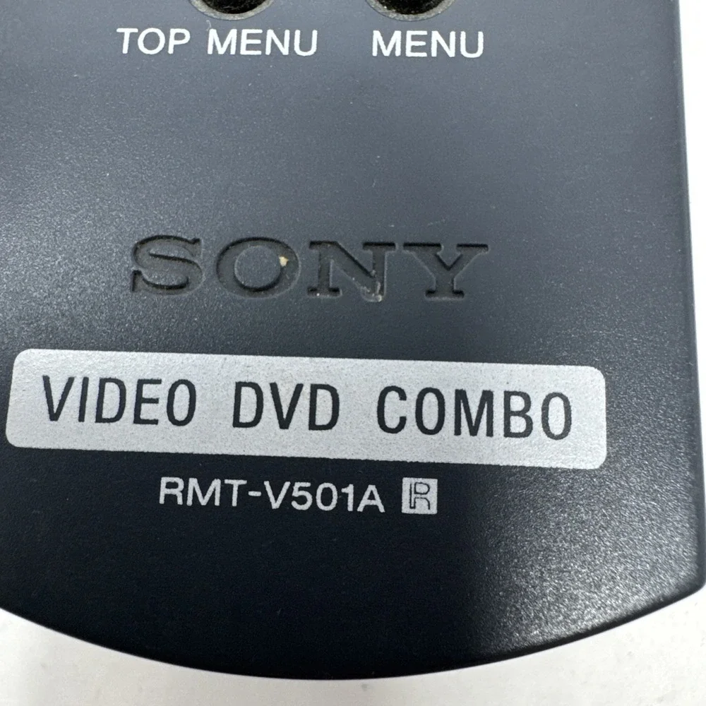 Genuine Sony RMT-V501‎ Remote Control DVD VCR Combo SLV-D100 SLV-D300 SLV-D300P